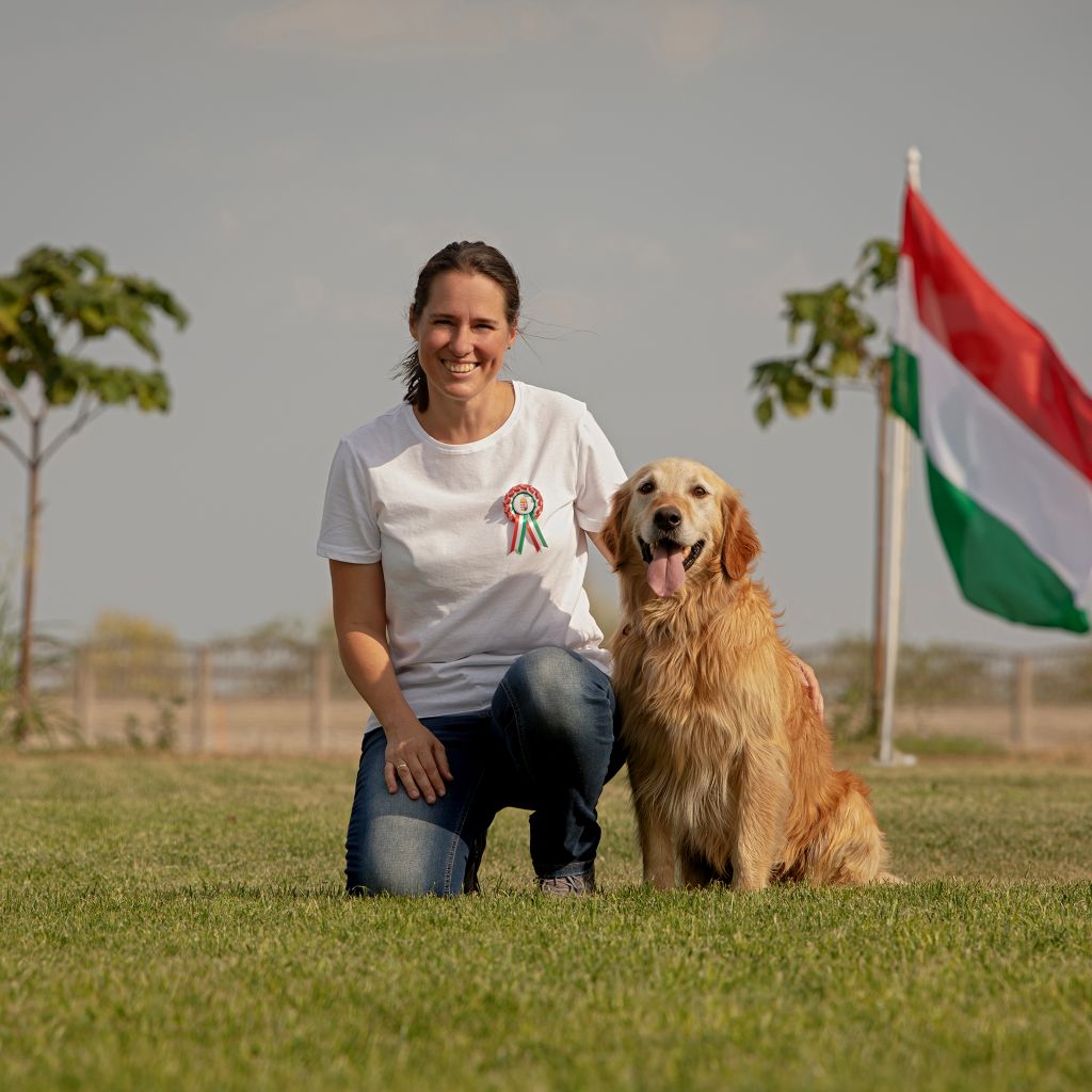 Virág Bíró & Molehill's Gundog Amstel (Amstel)
